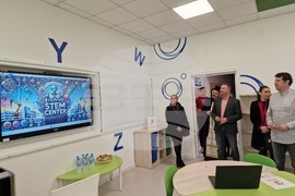 Самоков - ПТГ "Никола Вапцаров" - СТЕМ център - откриване