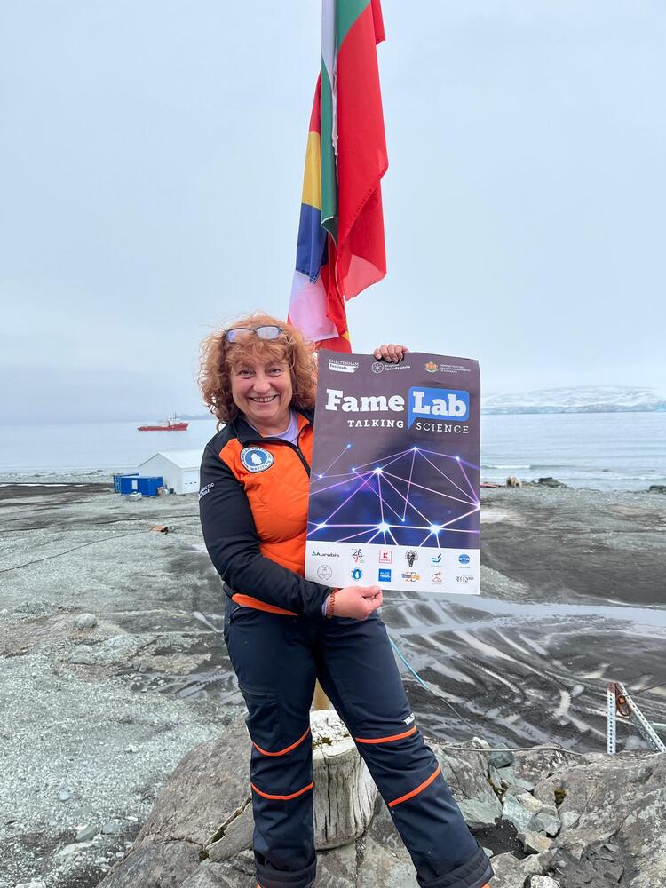 Най-големият конкурс за комуникация на науката в света FameLab се провежда и в Антарктика