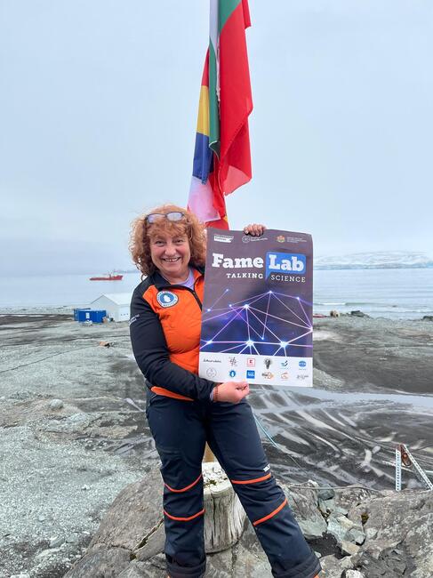 Най-големият конкурс за комуникация на науката в света FameLab се провежда и в Антарктика 