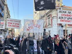 Сърбия - Белград - протести