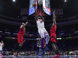 Raptors 76ers Basketball