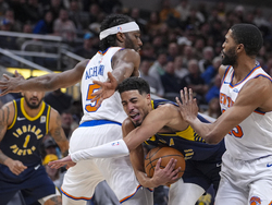 Knicks Pacers Basketball
