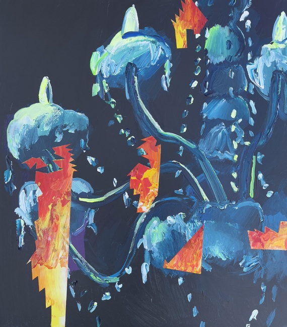 Калия Калъчева и Стоян Илев подреждат изложбата „Полилеят на подпалвача“