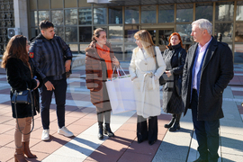 Благоевград - ОИЦ - Йорданка Чобанова - среща с младежи