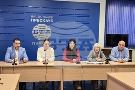 Национален пресклуб на БТА Плевен - Европейски младежки парламент - пресконференция