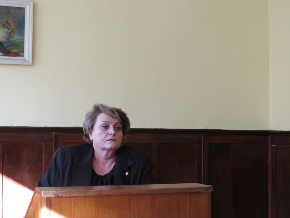 ОА Шумен: Областният управител Катя Иванова беше гост на областната отчетно-изборна конференции на Съюза на ветераните от войните в България- Шумен