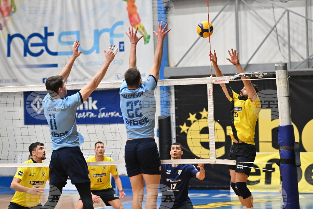 Победи за Левски, Нефтохимик 2010, Добруджа 07 и Монтана в мъжкия волейболен шампионат на България