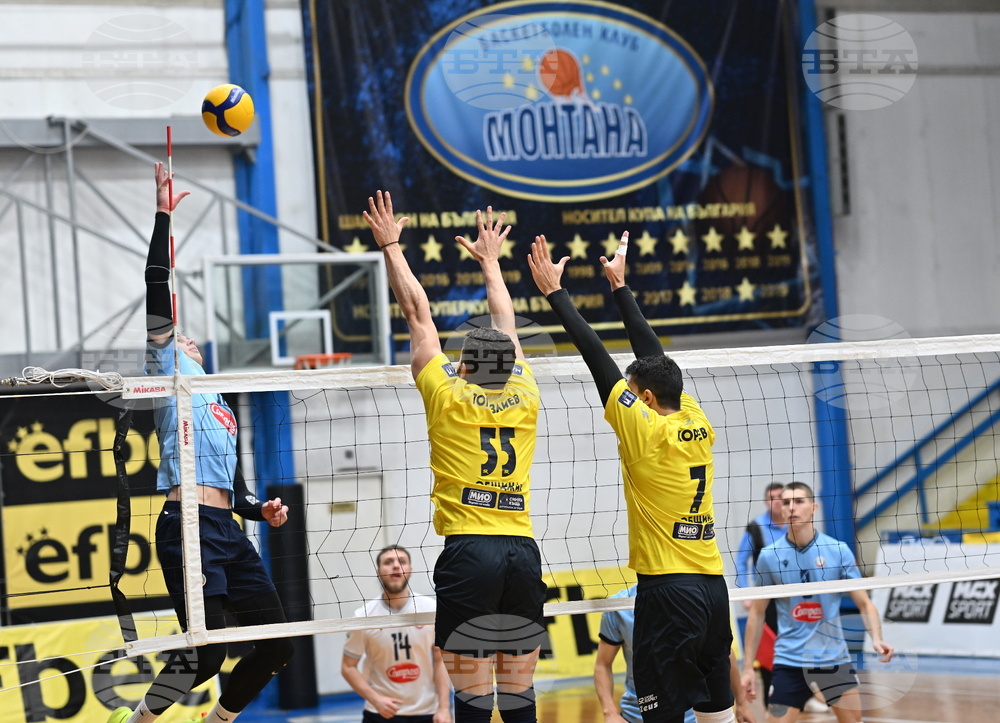 Монтана - волейбол - "Монтана" - "Хебър"