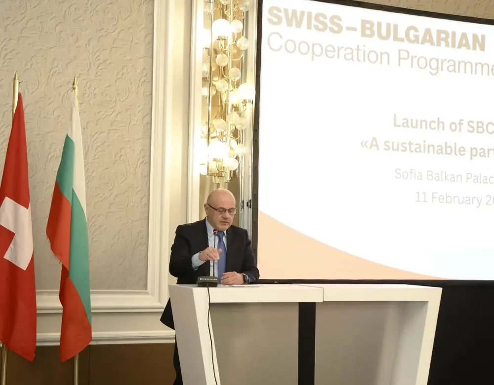 Вицепремиерът Дончев: Днес даваме старт на Втория швейцарски принос с общ бюджет за България 92,5 млн. швейцарски франка