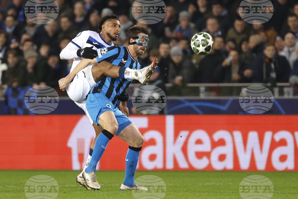 Белгийският Брюж се наложи над Аталанта в първия мач между двата тима от плейофите в Шампионската лига