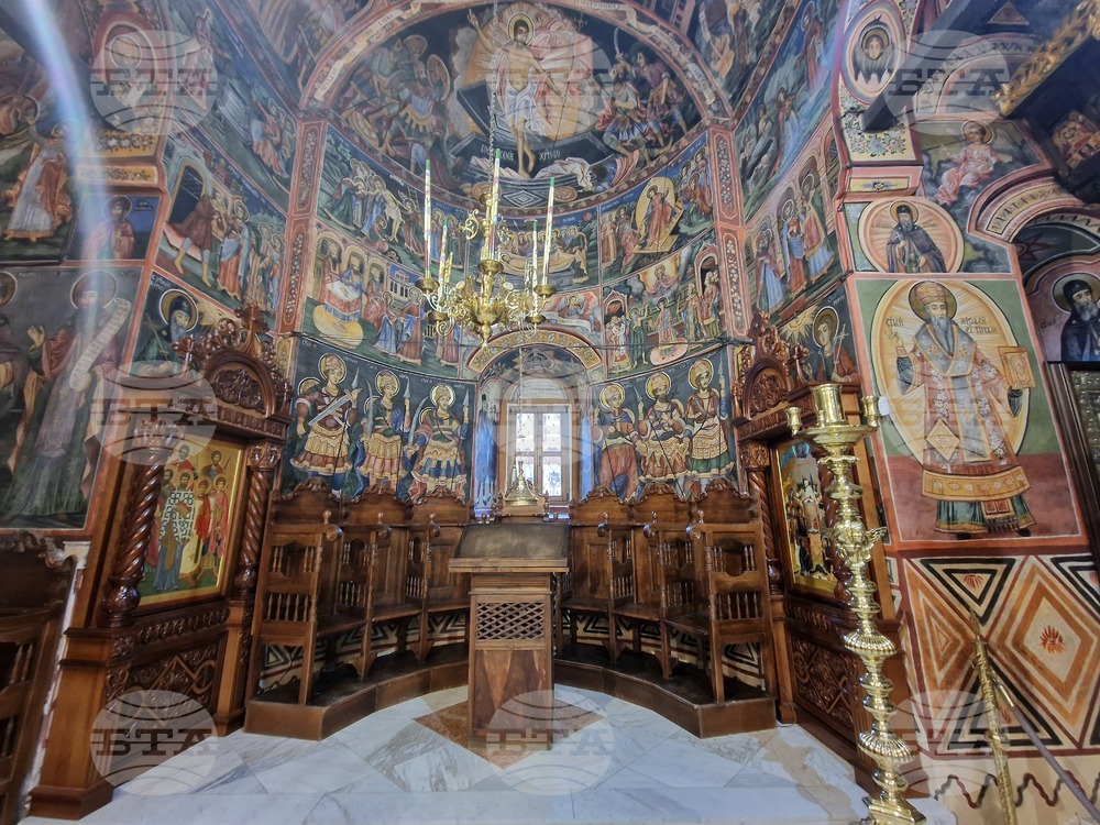 Троян - Орешак - Троянски манастир - реставрация - стенописи - Захари Зограф