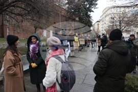 Столична община - нощен транспорт - протест