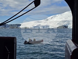 Antarctica - Smith Island - geological research