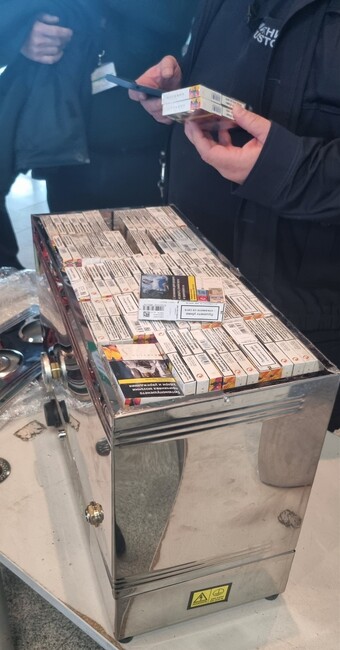 Nearly 50,000 Contraband Cigarettes Seized at Plovdiv Airport