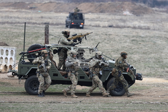 Учебен център "Црънча" - учение на НАТО