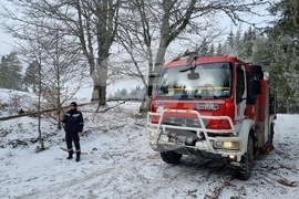 Осоговска планина - „Пожарна безопасност и защита на населението" - учение