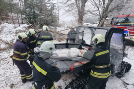 Осоговска планина - „Пожарна безопасност и защита на населението" - учение