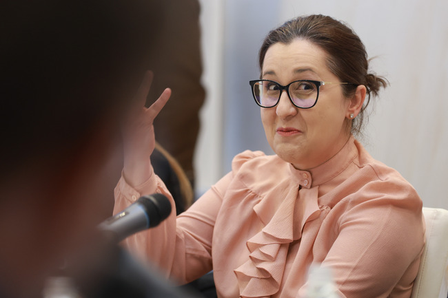 Европа не е съвкупност от държави, а общност от народи и култури, които си сътрудничат, каза Весна Гарванлиева от Центъра за икономически изследвания в Скопие