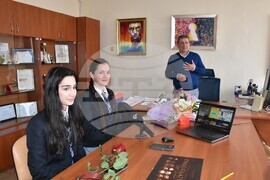 Хасково - Езикова гимназия - конкурса за млади преводачи „Juvenes Translatores“