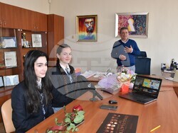 Хасково - Езикова гимназия - конкурса за млади преводачи „Juvenes Translatores“