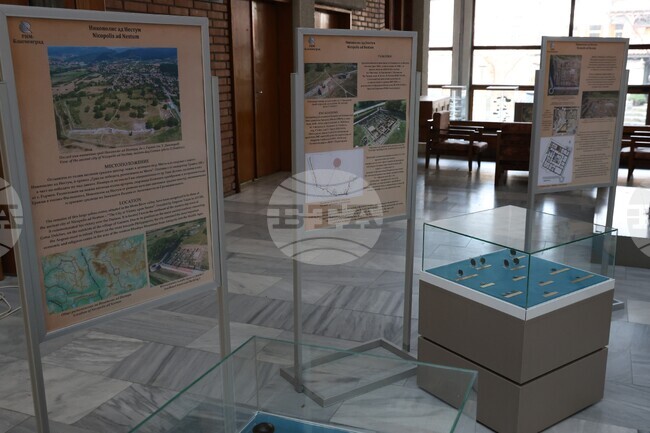 Регионален исторически музей – Благоевград отбеляза Деня на археолога с изложба „Градът на победата – Никополис ад Нестум“