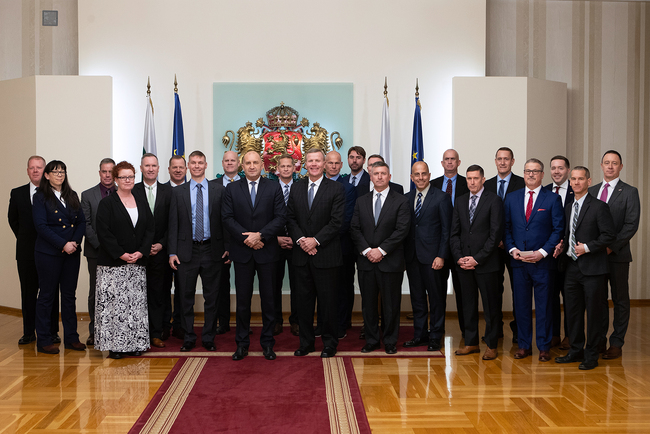 President Receives US National Defense University Delegation