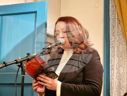 Поетично-музикална вечер в къща музей „Петко и Пенчо Славейкови“. Снимка: Емануел Смърков/БТА