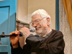 Поетично-музикална вечер в къща музей „Петко и Пенчо Славейкови“. Снимка: Емануел Смърков/БТА