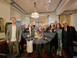 Поетично-музикална вечер в къща музей „Петко и Пенчо Славейкови“. Снимка: Емануел Смърков/БТА