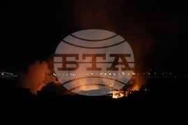 Пожар в склад за палети