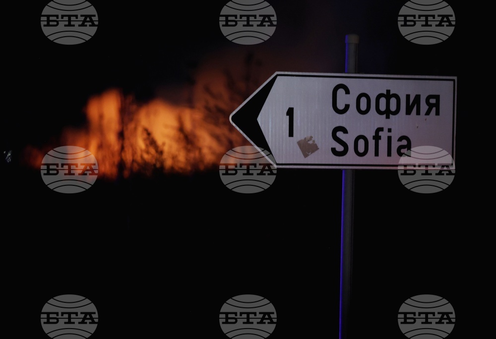 Пожар в склад за палети