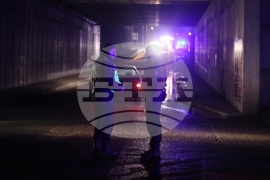 Пожар в склад за палети