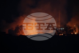 Пожар в склад за палети