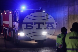 Пожар в склад за палети