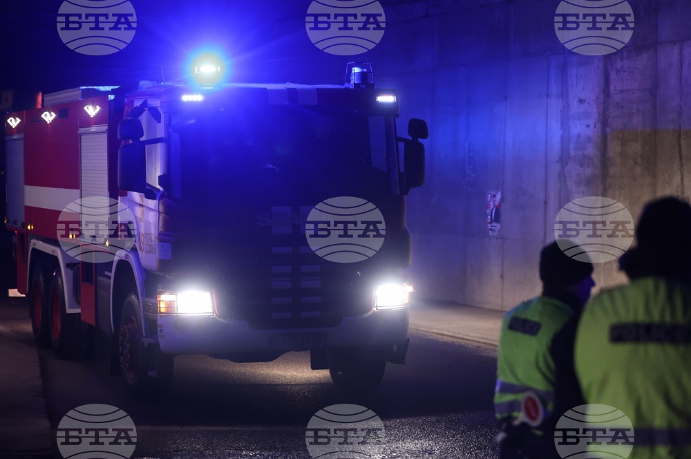 Пожар в склад за палети