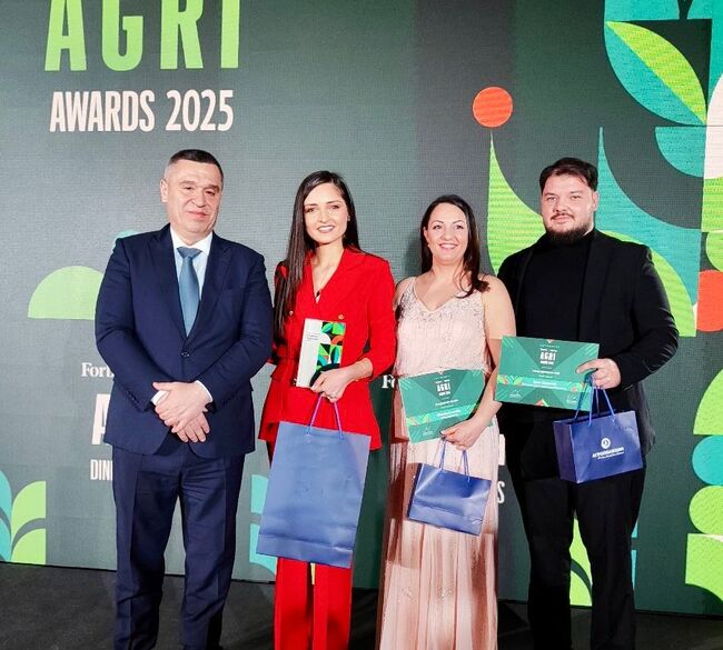 МЗХ: Министър Тахов връчи наградите AGRI Awards 2025 на млади фермери