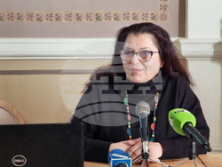 Варна - Археологически музей - пресконференция - Мария Манолова-Войкова
