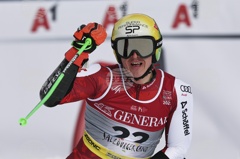 Австриецът Рафаел Хаазер спечели световната титла в гигатнтския слалом, Константин Стоилов и Калин Златков влязоха в топ 50