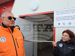 Antarctica - Bulgarian Antarctic Base - laboratory - inauguration