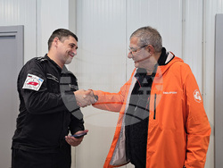 Antarctica - Bulgarian Antarctic Base - laboratory - inauguration