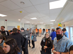 Antarctica - Bulgarian Antarctic Base - laboratory - inauguration