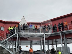 Antarctica - Bulgarian Antarctic Base - laboratory - inauguration
