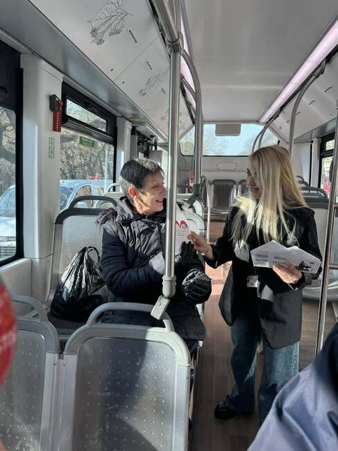 Чудесни емоции донесе жестът на общинския превозвач на пътниците в Стара Загора днес