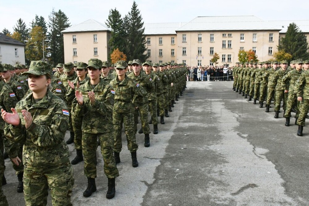 ХИНА: В Хърватия се наблюдава увеличен интерес към доброволното военно обучение