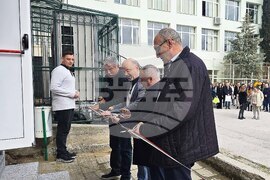 Сандански - Земеделска професионална гимназия -  кабинети - откриване