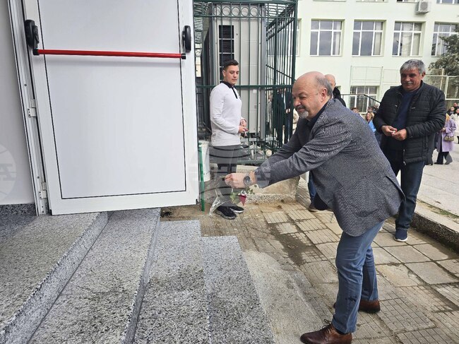 Сандански - Земеделска професионална гимназия -  кабинети - откриване