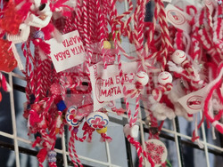 Русе - мартеници - котки - базар