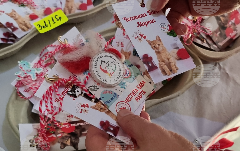 Русе - мартеници - котки - базар