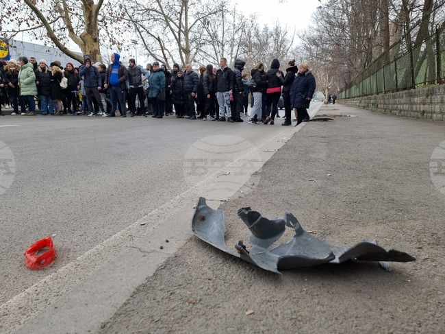 Русе - подкрепа - пострадала при катастрофа