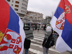 Сърбия - Крагуевац - студенти протест